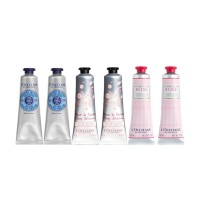 欧舒丹普罗旺斯精选润手霜六支装 保湿滋润防干裂 30ml*6