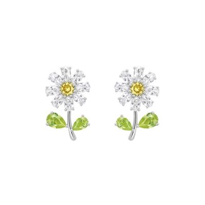HEFANG银质耳饰HFJ0752030300-小花花耳钉