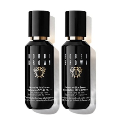 Bobbi Brown 芭比波朗密集修护菁华粉底液1号2件组 SPF40PA+++干皮遮瑕保湿