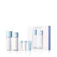 Laneige 兰芝新水酷透明质酸嘭润悦享两件套装（清润） 160ml+120ml+30g+25ml*2