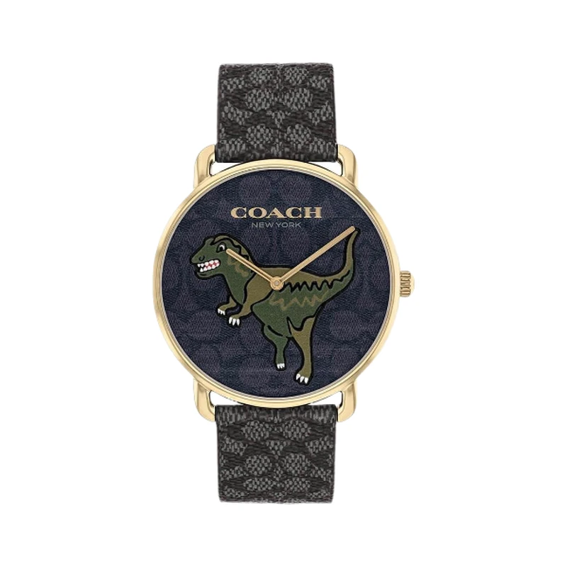 Coach蔻驰 ELLIOT精钢石英表14602672