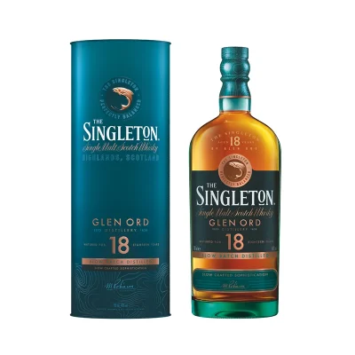 苏格登格兰欧德18年单一麦芽威士忌40%vol 700ml