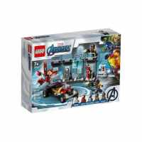LEGO 乐高钢铁侠机甲库拼插玩具