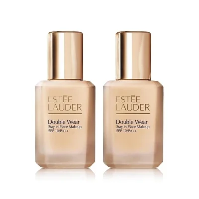 ESTEE LAUDER雅诗兰黛第二代DW持妆粉底液1W1 BONE  30ml*2
