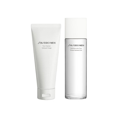 资生堂 新男士换能保湿洁面组合 洁面125ml+均衡水150ml