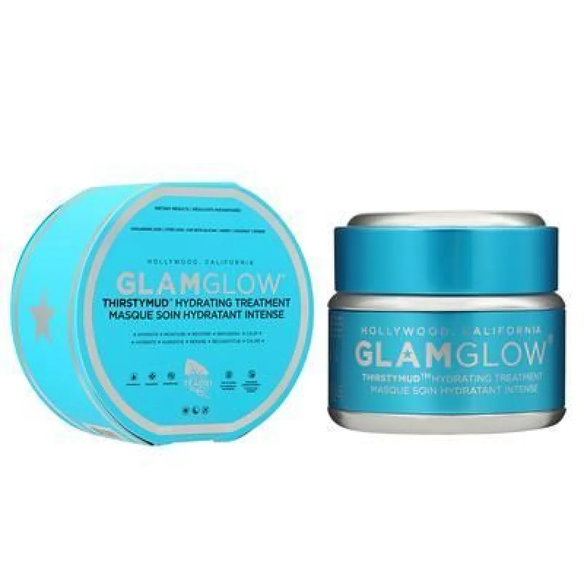 GLAM GLOW格莱魅水漾泥润面膜罐装50g