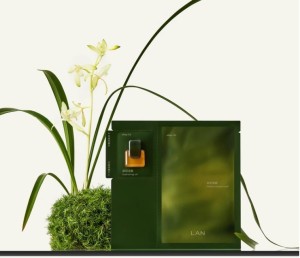 蘭时光兰花凝驻精萃油面膜 5片装 5片/盒