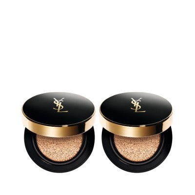 YSL圣罗兰明彩轻垫粉底液20（正装+替换芯） 14g*2