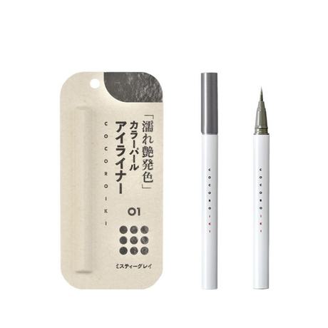 Cocoroiki细腻光泽持久眼线液笔01 迷雾灰[01迷雾灰]