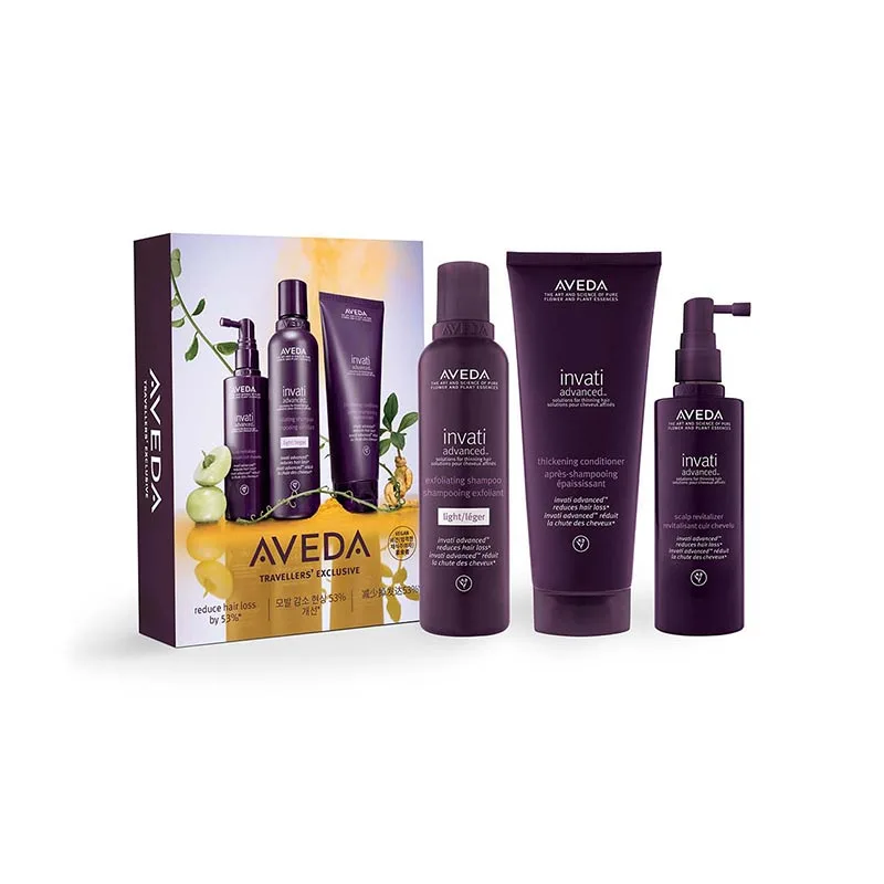 AVEDA 艾凡达盈强韧洗发露泡沫版（200ml + 200ml + 150ml)