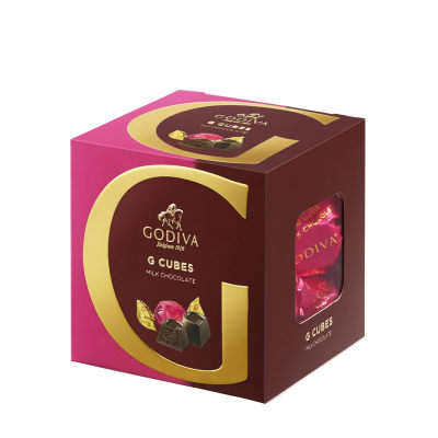(特卖商品)GODIVA 歌帝梵立方松露形牛奶巧克力175g  有效期至2024-12-05