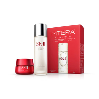 SK-II 明星抗老套装 神仙水230ml+大红瓶面霜80g