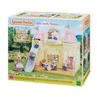 Sylvanian 森贝儿静态塑胶玩具彩虹城堡幼儿园