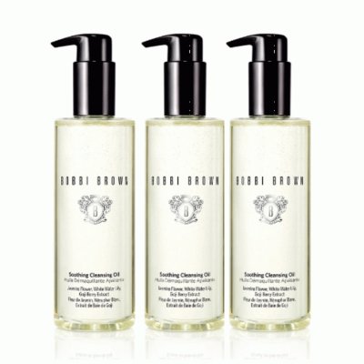 Bobbi Brown 芭比波朗清透舒盈洁肤油3件组 200ml*3温和水感卸妆