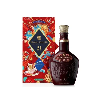 皇家礼炮21年苏格兰威士忌2023新年限量版750ml 40% vol