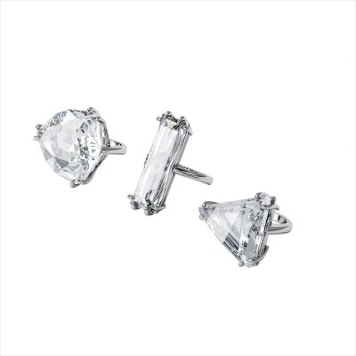SWAROVSKI 施华洛世奇水晶戒指三件套