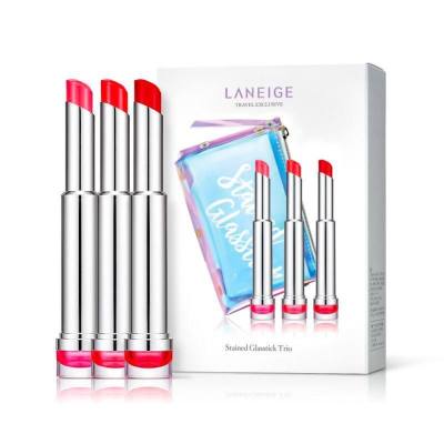LANEIGE 兰芝琉璃晶彩唇膏/口红笔4号套装