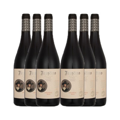 【宴请组合】福斯蒂诺佳酿红葡萄酒 750ml*6瓶