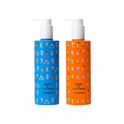 Muse&Friends 【下架作废】柔顺洗发水300g+水润沐浴露300g