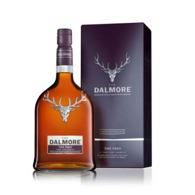DALMORE 达尔摩三重奏单一麦芽威士忌 1000ml 1L