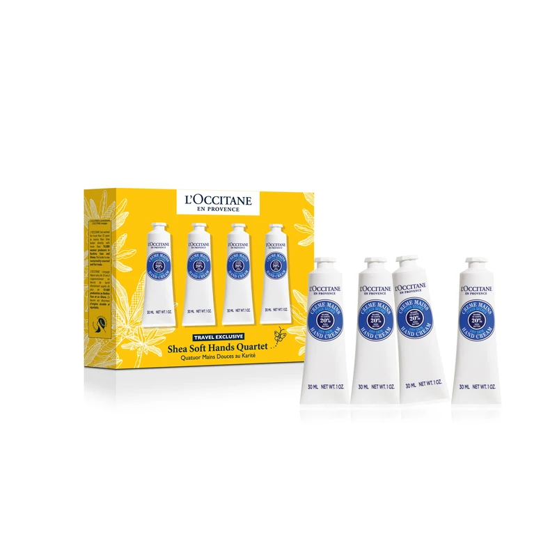 L'OCCITANE欧舒丹乳木果柔润手护四重奏30ml*4