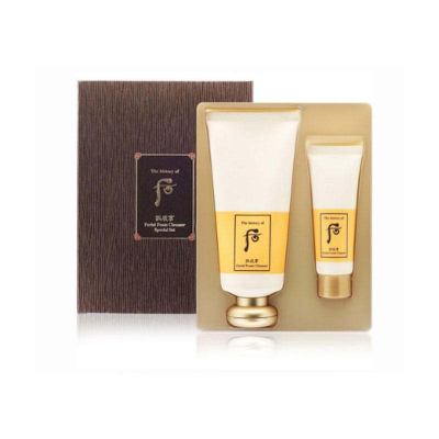 韩国Whoo 后拱辰享洁面套装 洗面奶180ml+卸妆膏40ml[洁面180ml+卸妆霜40ml ]