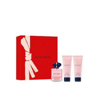 Armani 阿玛尼自我无界香水礼盒 自我无界香水90ml+自我无界身体乳75ml+自我无界沐浴露75ml