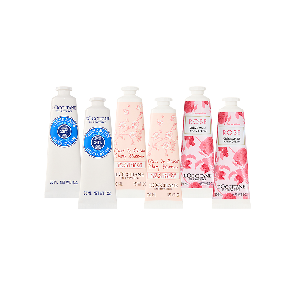 欧舒丹 快乐手霜六件套装 30ml*6