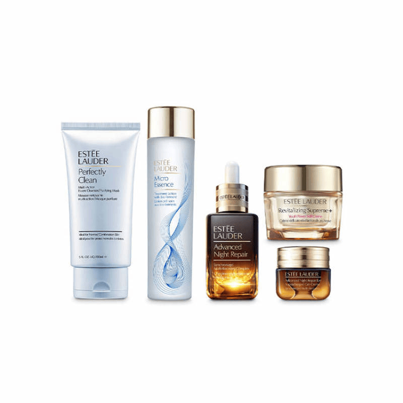 雅诗兰黛夜间密集修护套装 100ml+150ml+50ml+15ml+75ml