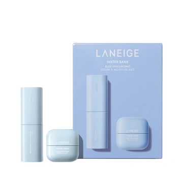 LANEIGE 兰芝新水酷透明质酸嘭润修护精华液与面霜（特润）两件套装 50ml*2