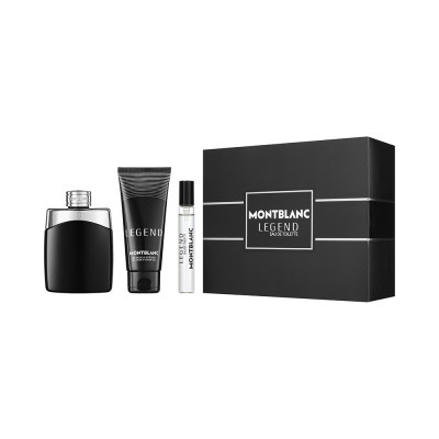 万宝龙 传奇男士淡香水礼盒 淡香水100ML+沐浴露100ML+小喷雾7.5ML/木质香调