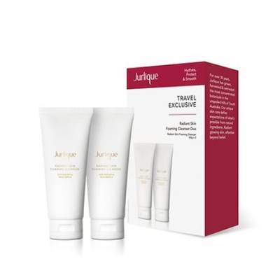 【特卖商品】Jurlique 茱莉蔻玫瑰亮颜泡沫洁面乳两件装 温和去角质（产品限用日期最早为2024年12月01日）[深圳]