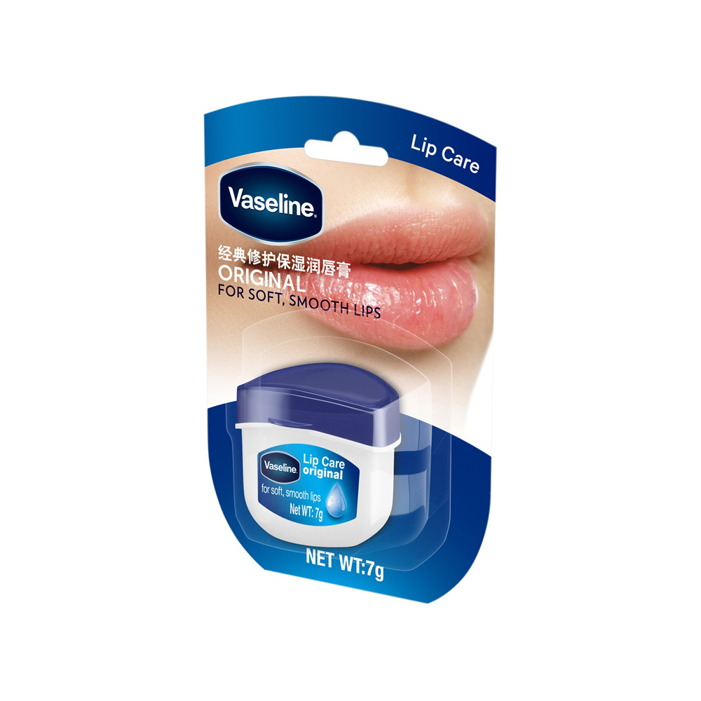 凡士林 原味润唇膏唇膜 保湿滋润修护补水防干裂淡唇纹去死皮 7g