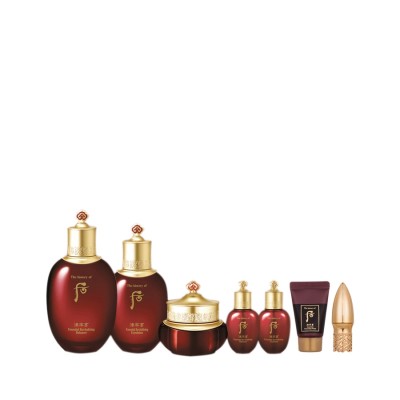 Whoo 后津率享红华凝香平颜滋养液套装 150ML+110ML+30ML+20ML*2+2g+13ML[150ml 110ml 30ml 20ml 20ml 2g 13ml]