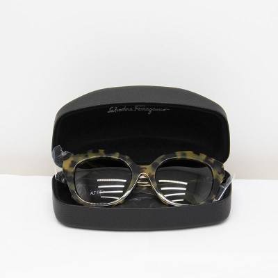 Ferragamo菲拉格慕太阳眼镜(混合白玳瑁色)