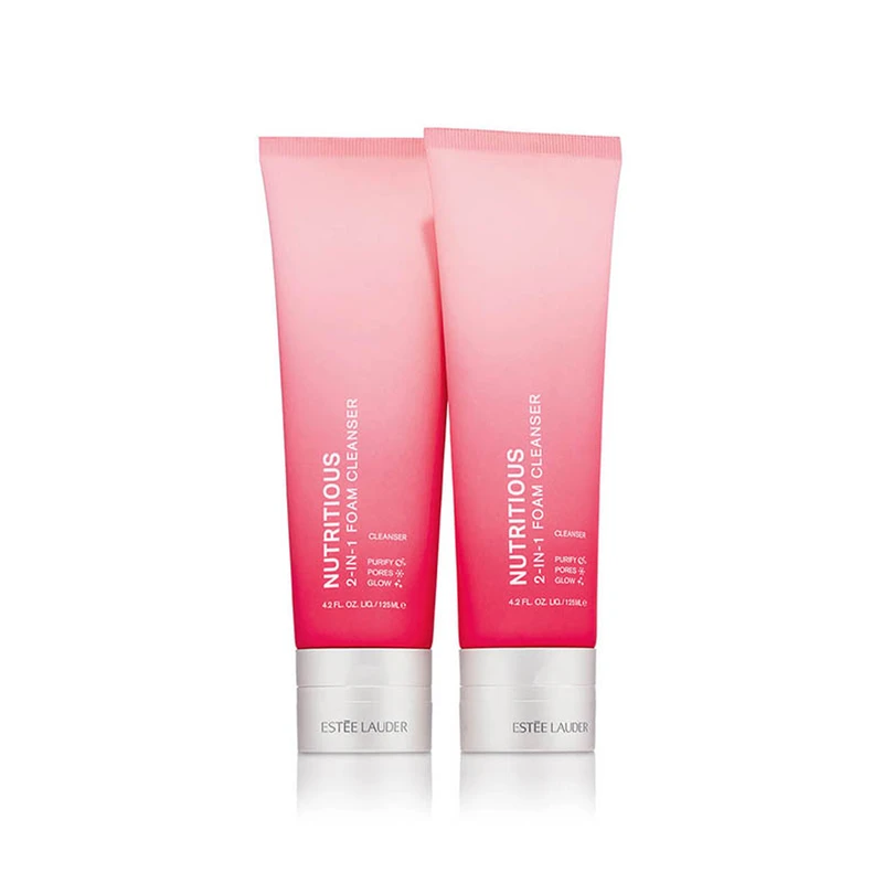 Estée Lauder雅诗兰黛 鲜活亮采红石榴二合一洁面乳两支装 125ml*2