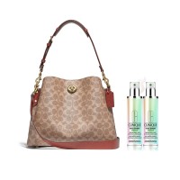 【组合商品】COACH蔻驰女士手提包C2745 B4NQ4+倩碧匀净淡斑多效精华露大容量双支装