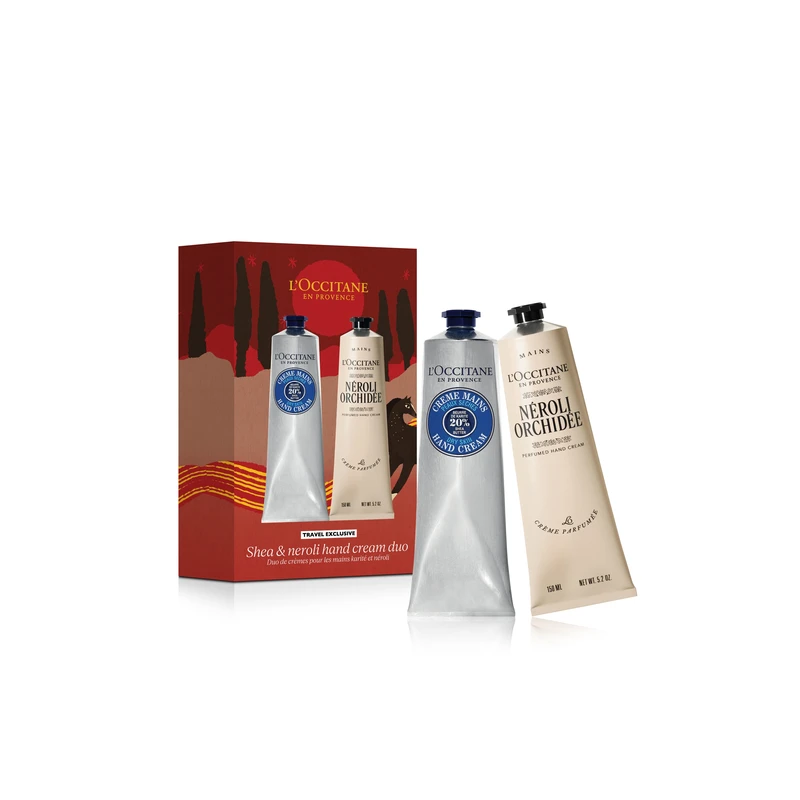 L'OCCITANE欧舒丹乳木果及格拉斯橙花香氛护手霜两支装（新春限定版）150ml*2