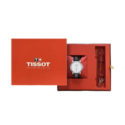 (特卖商品)Tissot 天梭卡森木兰款精钢女士机械T1222071603601