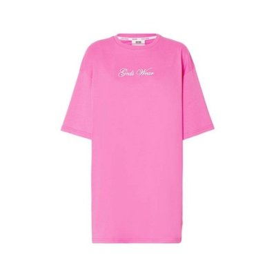 GCDS x Hello Kitty联名款22秋季新品时尚印花直筒中长款连身裙