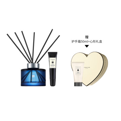 祖·玛珑 香薰+唇膏套装商品在礼盒外，需自行组装[薰衣草与月光花满室幽香香薰165ml+维他命E润唇膏15ml（套装内赠：英国梨与小苍兰护手霜50ml+心形礼盒）]