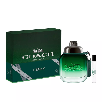 Coach蔻驰悠然绿韵香水套装60ml+7.5ml
