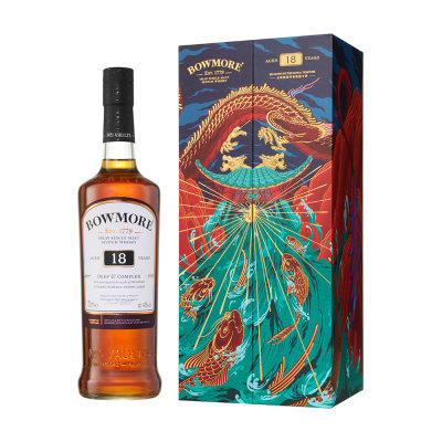 波摩 18年单一麦芽威士忌龙年春节限量版 43%/700ml