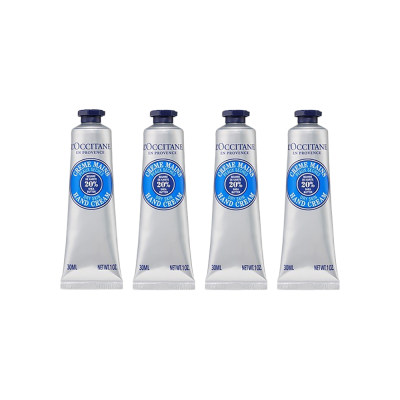 欧舒丹 乳木果经典润手霜礼盒 30ml*4