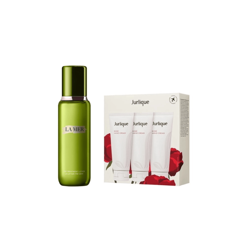 【爆品甄选】茱莉蔻玫瑰护手霜三件套+海蓝之谜精萃水200ml 100ml*3+200ml