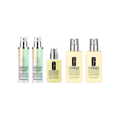 倩碧 镭射黄油组合825ml （镭射瓶100ml*2+有油黄油125ml+有油黄油250ml*2）