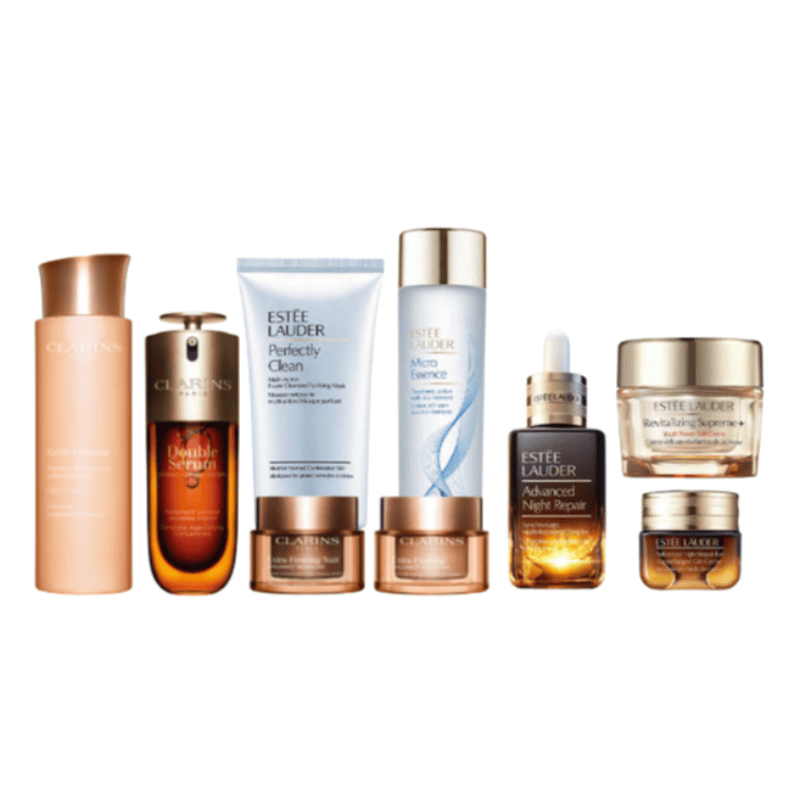 春日护肤套组 100ml+150ml+50ml+15ml+75ml+50ml+200ml+50ml+50ml