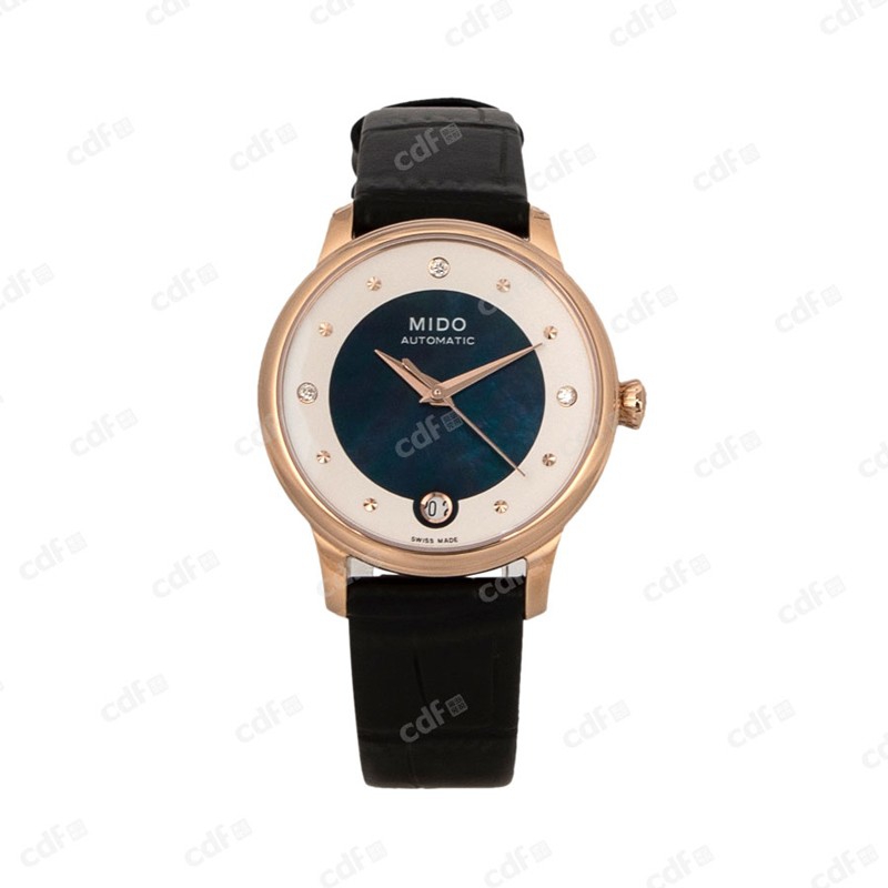 【微瑕特卖】美度表 BARONCELLI 机械 M0392073610601（无手提袋.保卡.外盒.说明书，氧化，刮花，刮痕，折皱，随机发货）