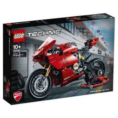 LEGO 乐高杜卡迪 Ducati Panigale V4 R拼插玩具