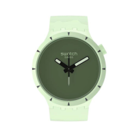 Swatch 斯沃琪大地系列橡胶石英表SB03G100
